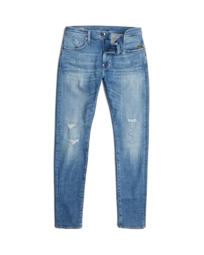 G-STAR Herren Revend FWD Skinny Jeans, Blau (Faded Blue Kloof Restored D20071-D441-H098), 32W / 36L – Ansicht 4