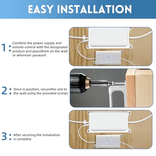 image for Generic Fit for Govee H705/H706 Light Controller Bracket & Power Brack