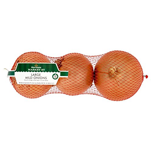 Morrisons Large Mild Brown Onions Pack of 3
