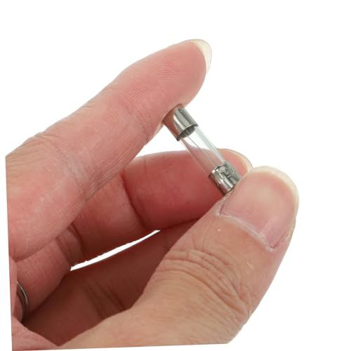 Kit surtido de 100 fusibles tubo SUPVOX de acción rápida para electrónica automotriz y uso doméstico con estuche de almacenamiento miniatura 4