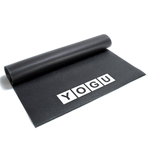 YOGU Exercise Equipment Treadmill Mat Heavy Duty Thin Strong Home Gym Protective Flooring Mat 2.5 x 6 Feet … (Thick) - Thumbnail 4