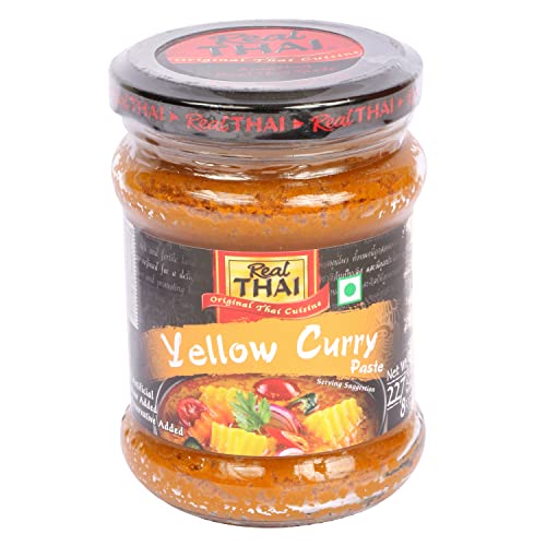 Image of Real Thai Yellow Curry Paste 227gm (Pack of 3)