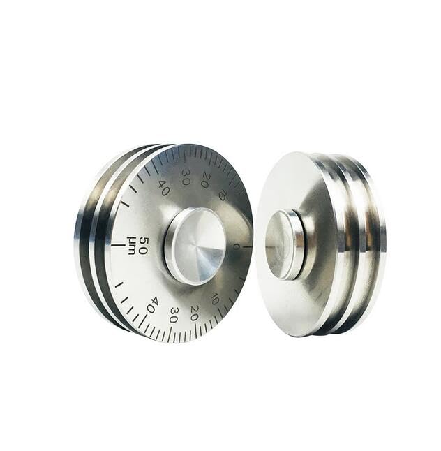Thickness Gauge Meter High Presision Stainless Steel Wet Film Thickness Wheel YQH (0-25um)