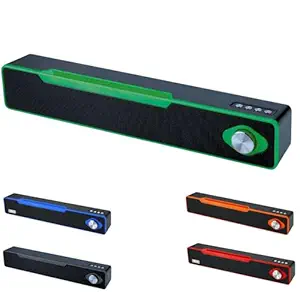 Woos Sonicbar SoundZenith Precision Sound Excellence with 10W RMS, TF Input, USB Input, Bluetooth 5.0 Connectivity, and Sleek Design Sophistication Elevate Your Audio Experience(Assorted)