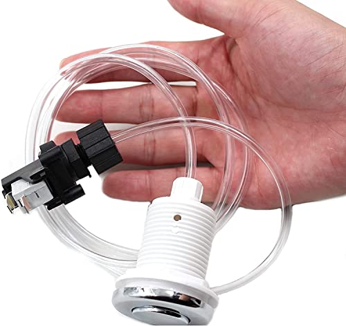 Déposeur de déchets Spa Bouton bain Air Kit d'interrupteur pour les pièces d'élimination d'ordures Appareils à tube chaud ou à déchets alimentaires