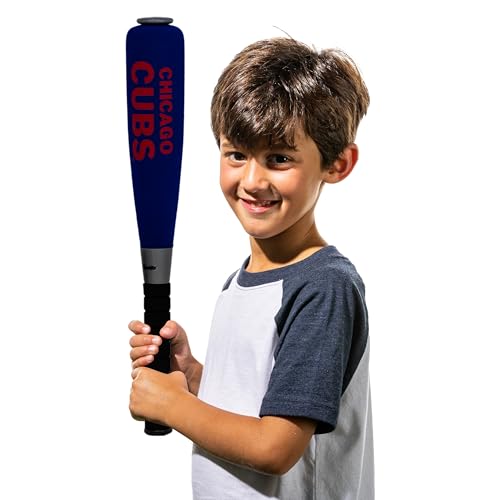 Image of MLB Chicago Cubs Team Jumbo Foam Bat and Ball Set, 21-Inch, Blue