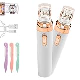Epil Pro 3.0 Women Face Epilator 2025 New - 2-in-1 Rechargeable Facial Hair Removal for Women, IPX5 Waterproof Epilator with 3 Eyebrow Trimmers, 1PC Beauty Tool for Woman(White)