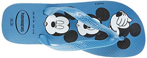 Chinelo Top Disney, Havaianas, Adulto Unissex, Azul Aço, 37/38