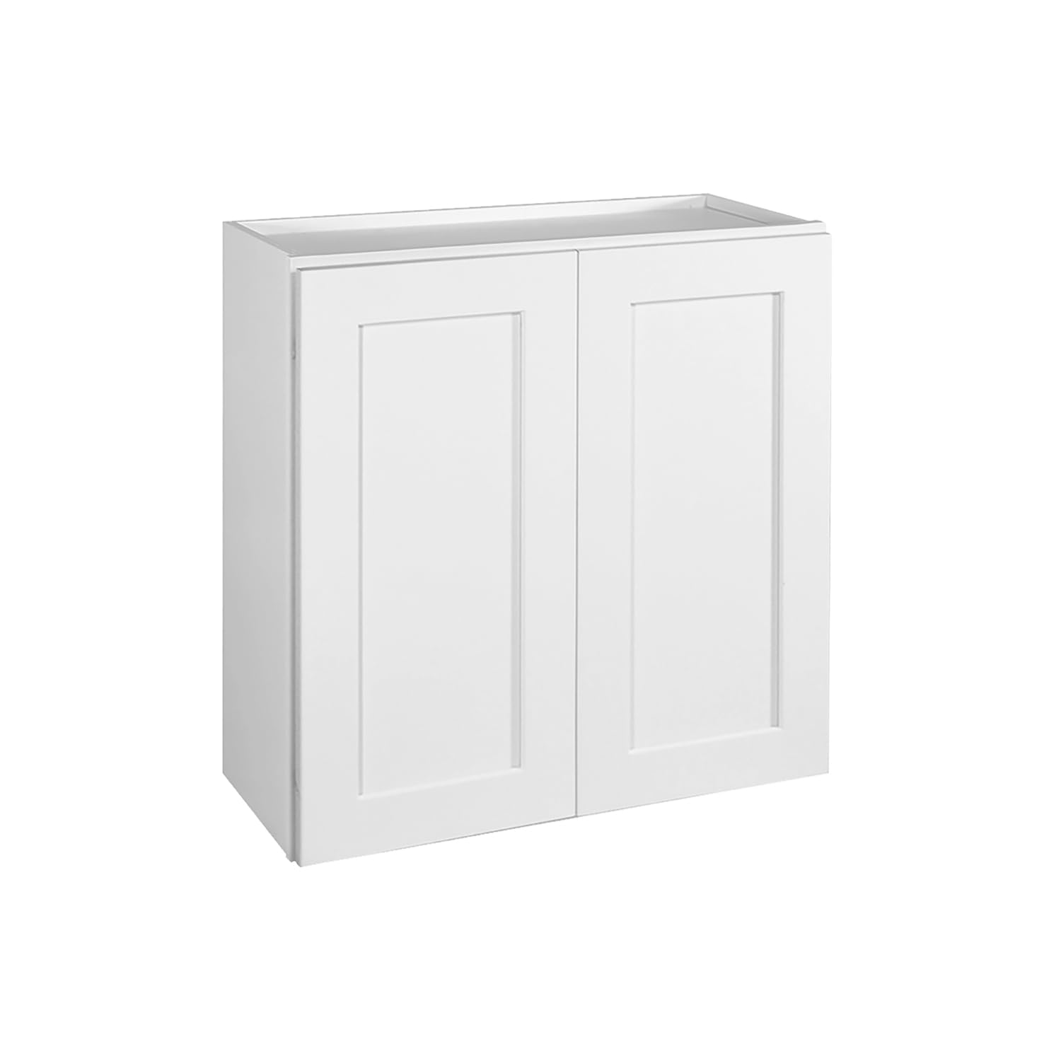 Photo 1 of Design House Brookings Shaker Unassembled Wall Kitchen Cabinet W3636, 36 W x 12 D x 36 H, Painted White, Solid Wood, Design House, 543173