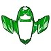 RedCap Front & Rear Plastic Body Fairing Kit for Kazuma Falcon 110cc 150cc 250cc ATV Compatible with RedCat Falcon Quad Models (Green)