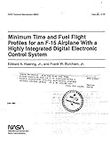 Minimum time and fuel flight profiles for an F-15 airplane with a Highly Integrated Digital Electronic Control (HIDEC) system (English Edition)