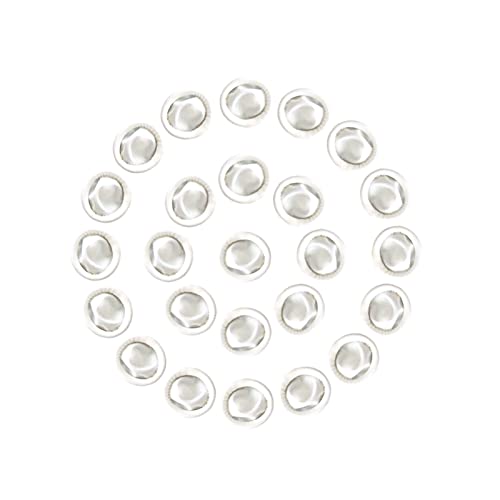 CONOVOZON Medium Disposable Nitrile Finger Cots Anti-Static Lens Finger Covers Beauty Protection Sleeves Not Allergic 100pcs (White)