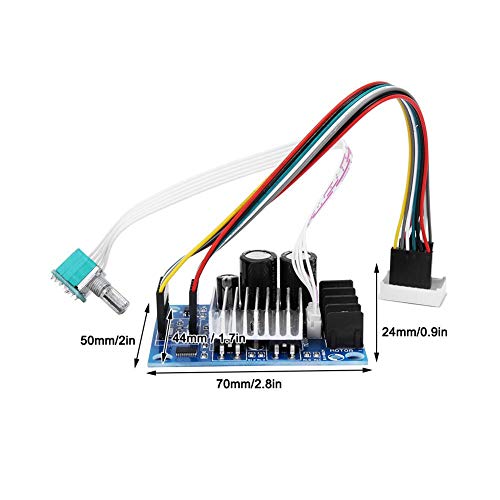 Contrôleur de Vitesse de Moteur de Samfox, Contrôleur de Vitesse de Moteur électrique Réglable de Brosse