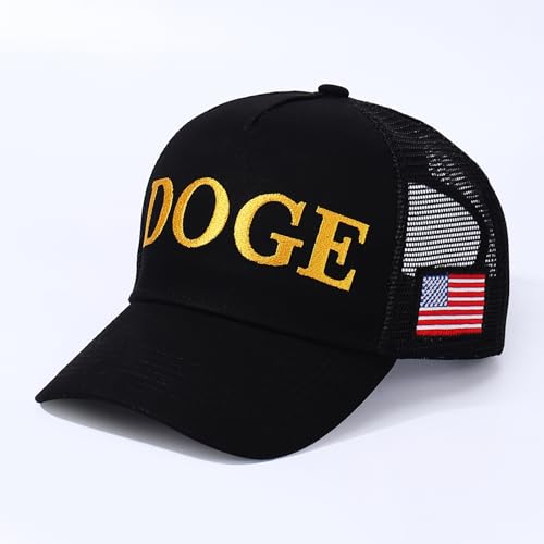 Doge Hat Elon Musk Inspired Embroidered Dad Cap- Government Efficiency Embroidered Baseball Hat, Adjustable Cotton Cap - Image 3