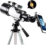 Telescopio astronómico profesional para adultos telescopio refractor Espejo vista del paisaje Senderismo máximo 336 veces de aumento