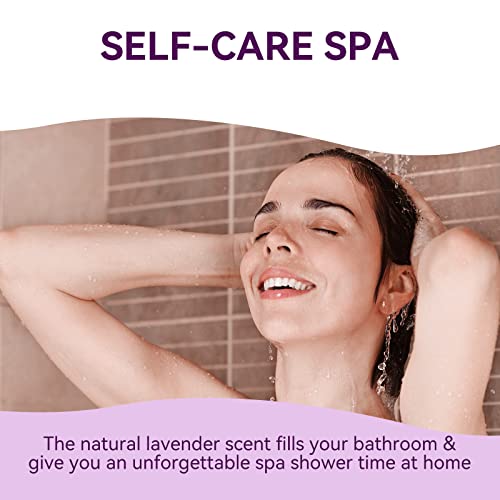 Babypeach 30 Pack Large Size Lavender Shower Steamers Aromatherapy - Organic Shower Bombs For Women With Natural Essential Oil, Nighttime Shower Tablets Stress Relief And Relaxation Gifts For Birthday #TOP1