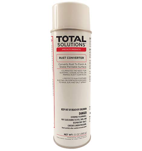 Total Solutions 8346 Rust Converter - Aerosol, 20 oz can, 13 oz net wt. 12/Cs