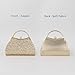 AIBAOWU Gold Evening Bag Champagne Clutch for Wedding Glitter Clutch Purse for Women Formal Handbags Party Prom