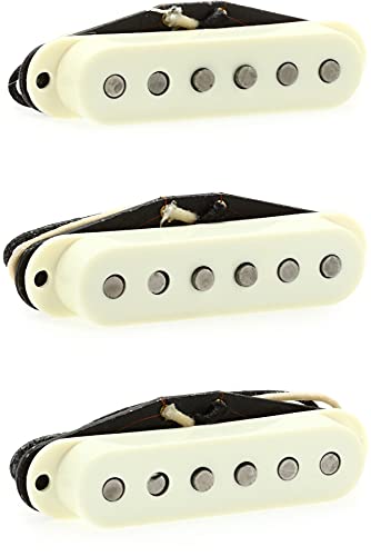 ギター FENDER Pure Vintage '59 Strat Pickup Fender Pure Vintage '59 Strat® Pickup Set, Vintage White (3