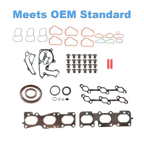 Image of Engine Head Gasket Set Compatible with Kia Sorento Sedona Cadenza /Hyundai Azera Santa Fe 3.3L / 3.5L V6 Replacement for 223113CGA0 223113CGA5 223113CGB0