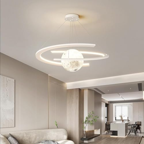 Suspension LED planétaire 3D anti-éblouissement pour chambre enfant