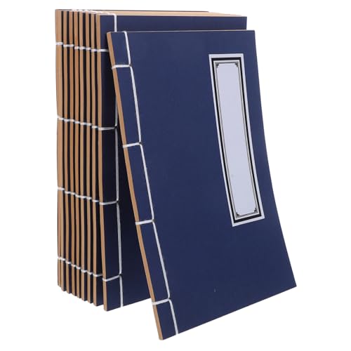 Cahiers blancs traditionnels WOONEKY carnets kraft couverture rigide papier épais journaux bureau