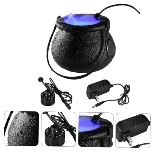 Cabilock Fog Machine for Halloween Parties Water Fountain Atomizer Lights for Ponds Rockeries and Fish Tanks Creates Realistic Mist Atmosphere