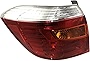 Tail Light for TOYOTA HIGHLANDER 2008-2010 LH Lens and Housing Amber/Clear/Red Lens Base/Limited/SE Models