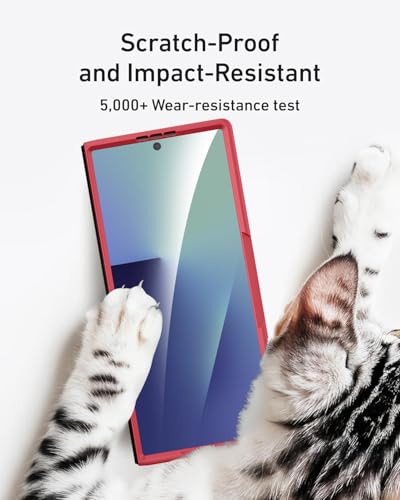 Coque de protection fine pour Galaxy Z Fold 7 avec écran et stylet