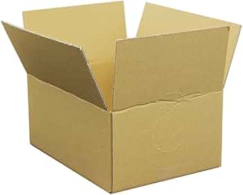 Amazon.co.jp: ロジマート ダンボール 60サイズ 開封穴付き【265×200