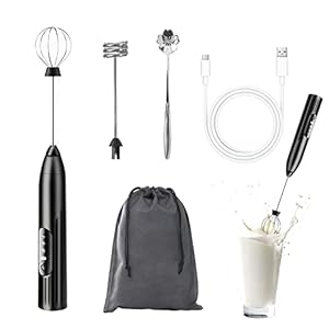 Ysdyy NPQ1 Ręczny Elektryczny Spieniacz do Mleka