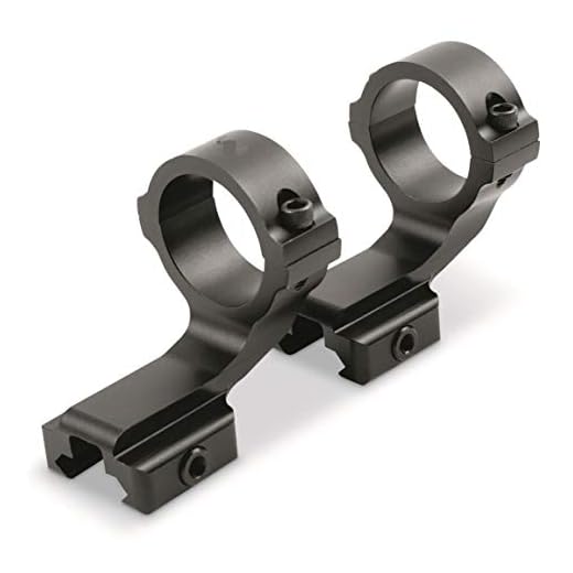 Offset Reversible 1 inch Diameter Rifle Scope Rings 1" Scope Mount Offset Cantilever 25.4mm Rings (1" Scope Mount Offset Cantilever Rings.)