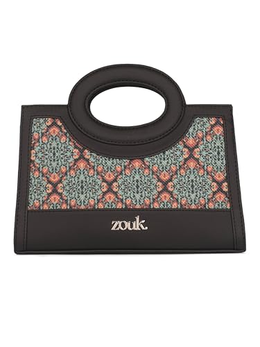 Image of ZOUK Zoe Sling Bag | Stylish Women's Crossbody Bags | Purse | Detachable Strap | Water-Resistant | Trendy Girls Side Bag | Compact & Chic