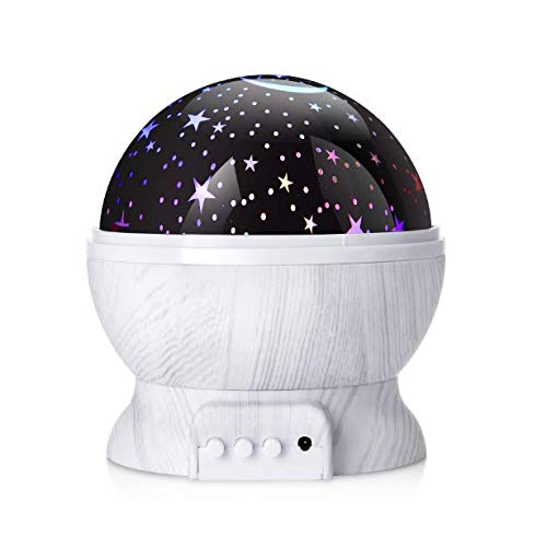 Little LEMON Baby Night Light Star Projector 360 Degree Rotation - 4 LED