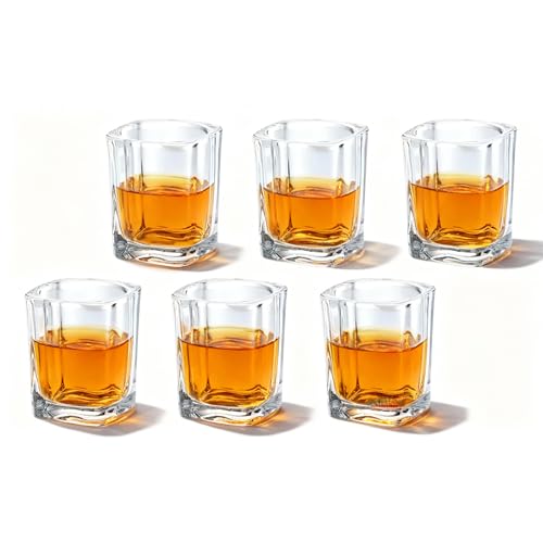Catálogo para Comprar On-line Caballito de Tequila los 5 más buscados. 42 Set de 6 Vasos Tequileros de Vidrio | Caballitos Shots de Vidrio Transparente | Base Reforzada para Tequila, Mezcal y Licores | Juego Esencial para Fiestas y Bar. (6 Piezas)