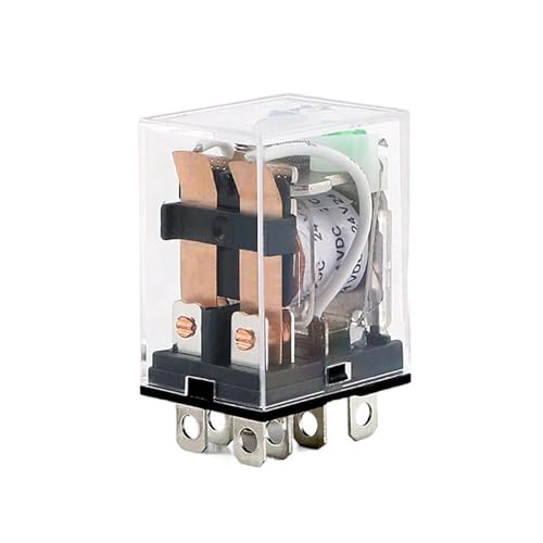 Relé electromagnético DC24V JQX-13F de 8 pines con bobina DPDT HH62P de alta potencia