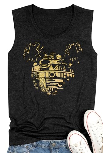 BestLucky Magical Tank Top Women Magical Tshirts Summer Casual Vacation Graphic Short Sleeve Vest