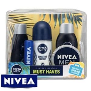 NIVEA MEN ESSENTIAL TRAVEL MUST HAVES 5 PIECE SET