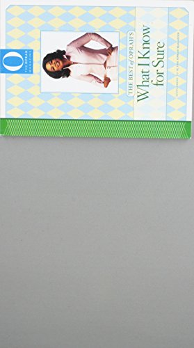 The Best of Oprah's What I Know for Sure B003LSF2LK Book Cover