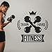 Wall Art Nuovi adesivi creativi per il fitness Adesivi per il fitness Adesivi per il fitness Adesivi per il fitness 8585x90 ​​cm Stickers murali