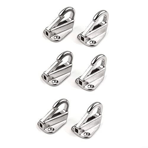 2 Stück Edelstahl Bolzenhaken 316 - Drehhaken Für Hundehalsband & Outdoor