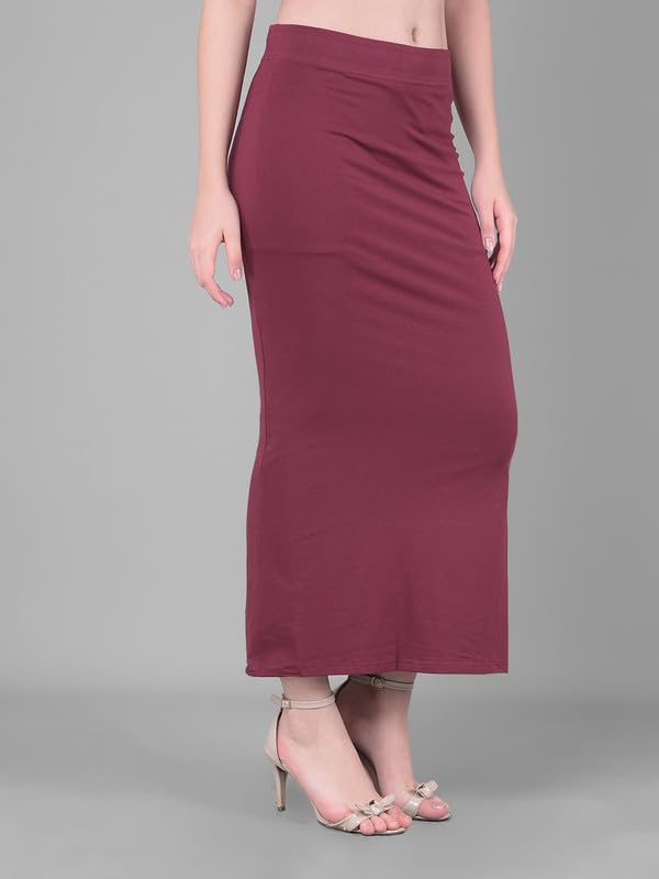 Image of Comfort Lady Women Cotton Blend Saree Shapewear /Saree Shapers Underskirt /Saree Petticoat