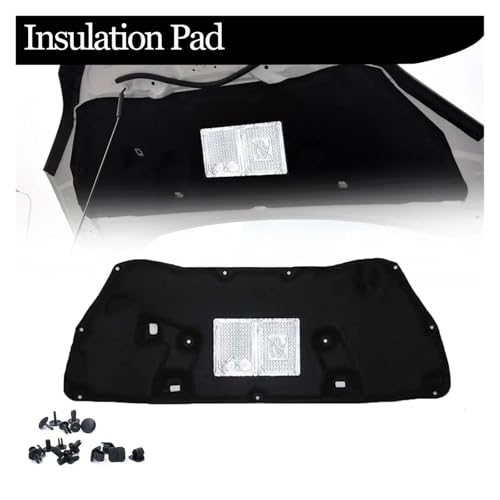 Isolation phonique capot CR-V 2007-2011 : Tapis isolant thermique
