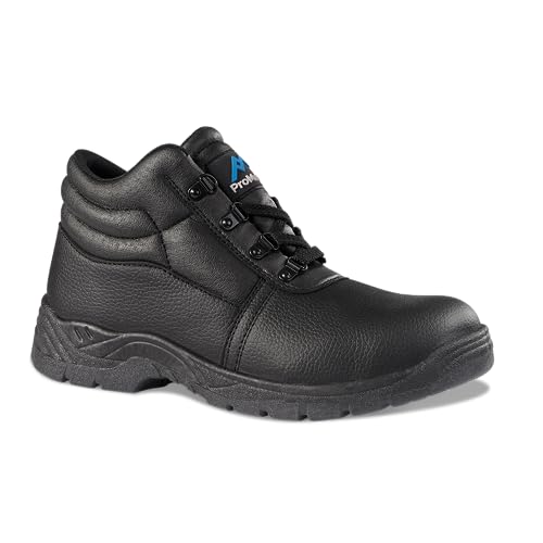 Rock Fall ProMan Utah Chukka Work & Utility Shoes & Safety Boots Unisex, Steel Toe Cap Boots, Anti- Slip and Water Repellent, Working Boots for Construction and Warehousing UK 6.5 / EU 40