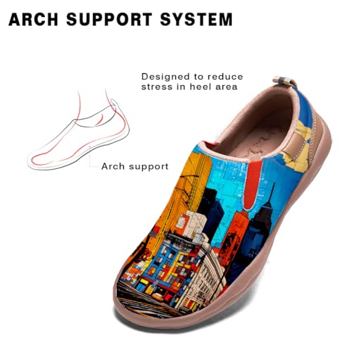 Slip On Loafers for Kid Lightweight Cozy Casual Shoes Boys Girls Art Painted Walking Travel Sneakers3