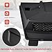 SLORIMOD Front Turbo Hood Scoop for Polaris RZR XP 1000/XP4 1000 2024-2025 Accessories, Black Sport Air Intake Kit with Large Vent, Fast Heat Dissipation Durable Polypropylene Material