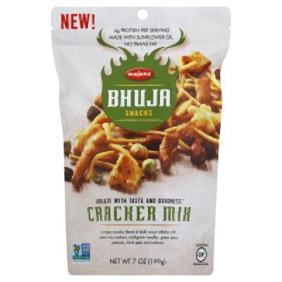 BHUJA Cracker Mix, 7-Ounce Bags (Pack of 6) by BHUJA