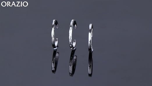 3 Anelli Piede Argento 925 Regolabili - Gioielli Minimalisti Donna Uomo - Foto 11