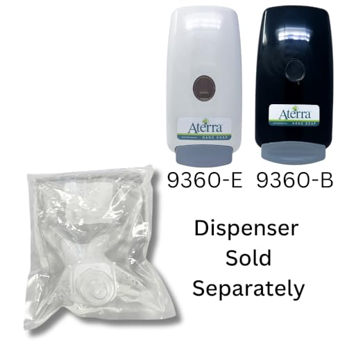 Image of Aterra General Purpose Foaming Hand Soap Refill for 9360 Dispenser 4 1000ml Pouches