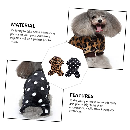 Pyjamas pour chiens vêtements pour animaux de compagnie polyester confortable - 6